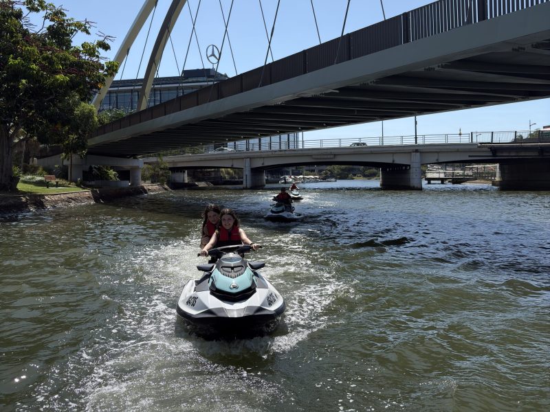 Breakfast creek walking bridge