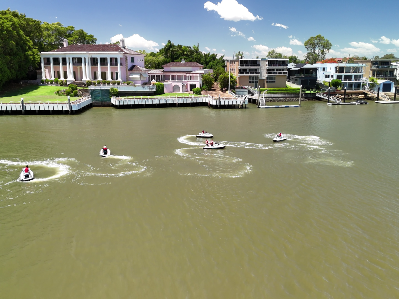 Brisbane river jet ski