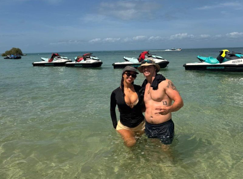 Couple and four jet skis Kooringal
