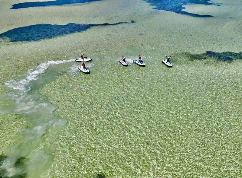 Jet Ski tours moreton island