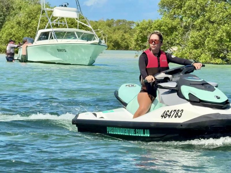 Moreton island jet ski tour