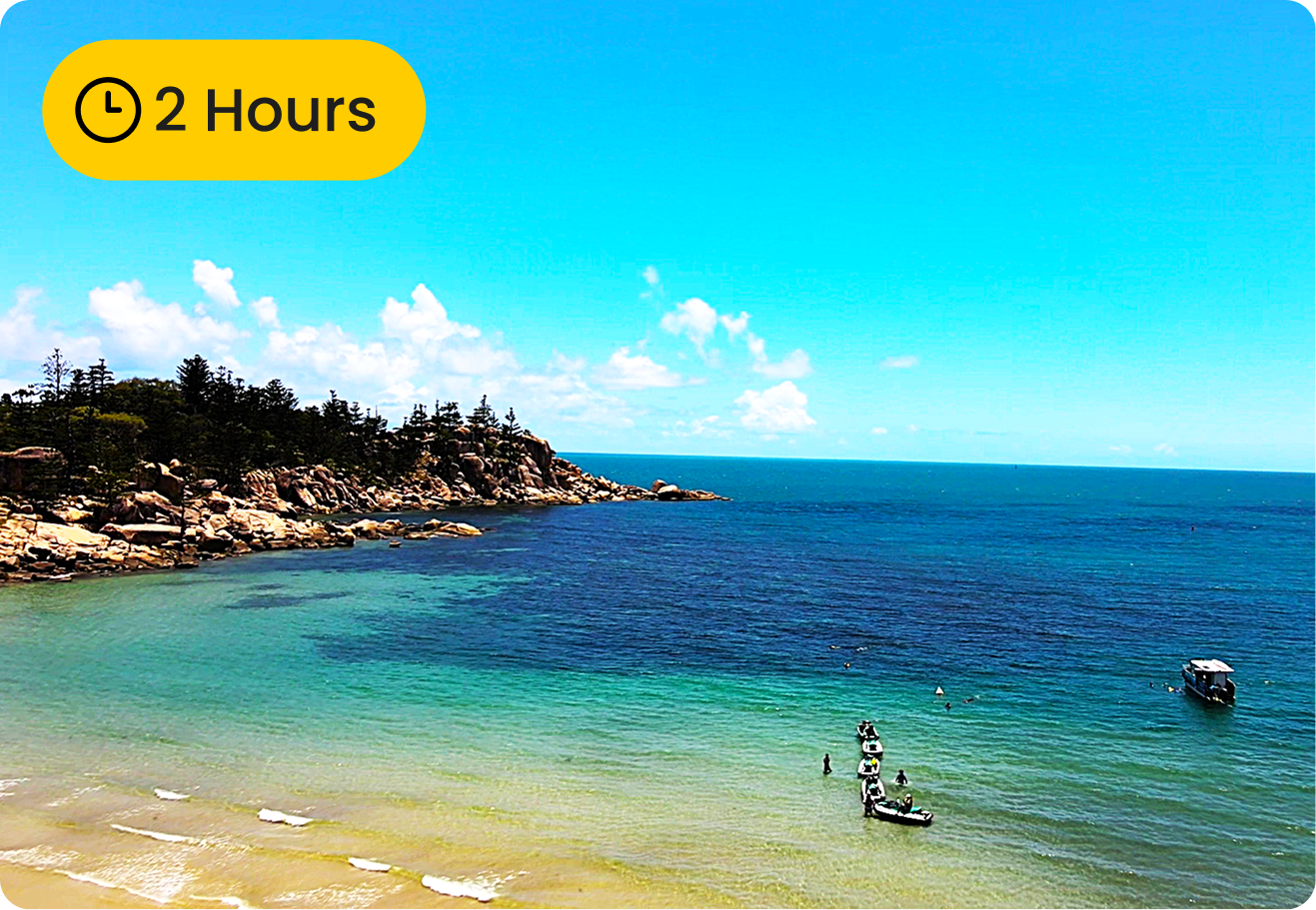 Snorkelling jet ski tour to Magnetic Island
