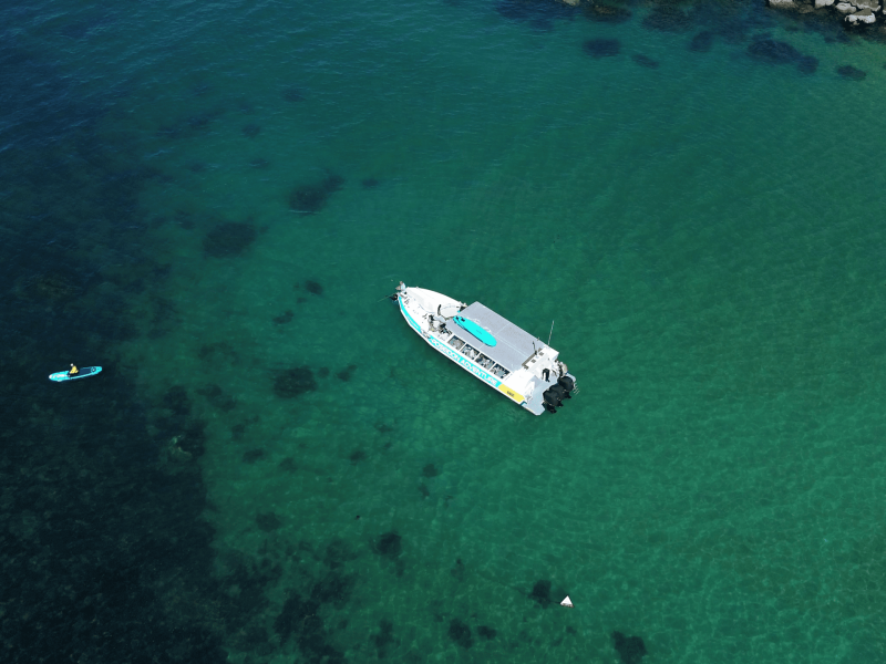 snorkelling boat tour great barrier reef