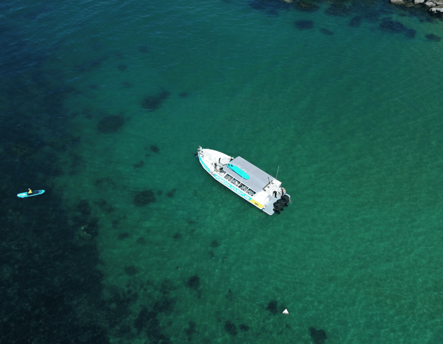 snorkelling boat tour great barrier reef